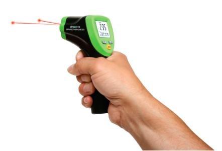 Elma 611B  -  Infrarødt termometer -50Â°C til 1000Â°C