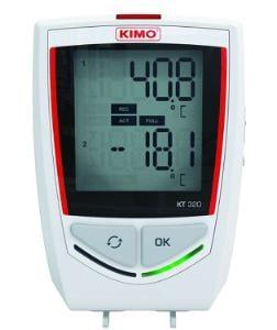 Kistock KT320, Datalogger med intern temperaturføler og 2 eksterne input