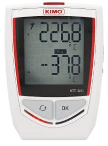 Kimo Kistock KTT320 - datalogger m/bluetooth opkobling til smartphone