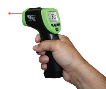 Elma 614A  -  Professionelt dobbelt termometer -50â¦1050Â°C