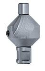 HM 90Â° forsænker 10-40mm, weldon 19(3/4") holder til styrestifter