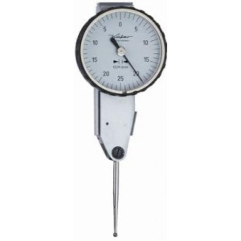 Käfer vippeindikator 0,01 mm Ø32 mm Form B