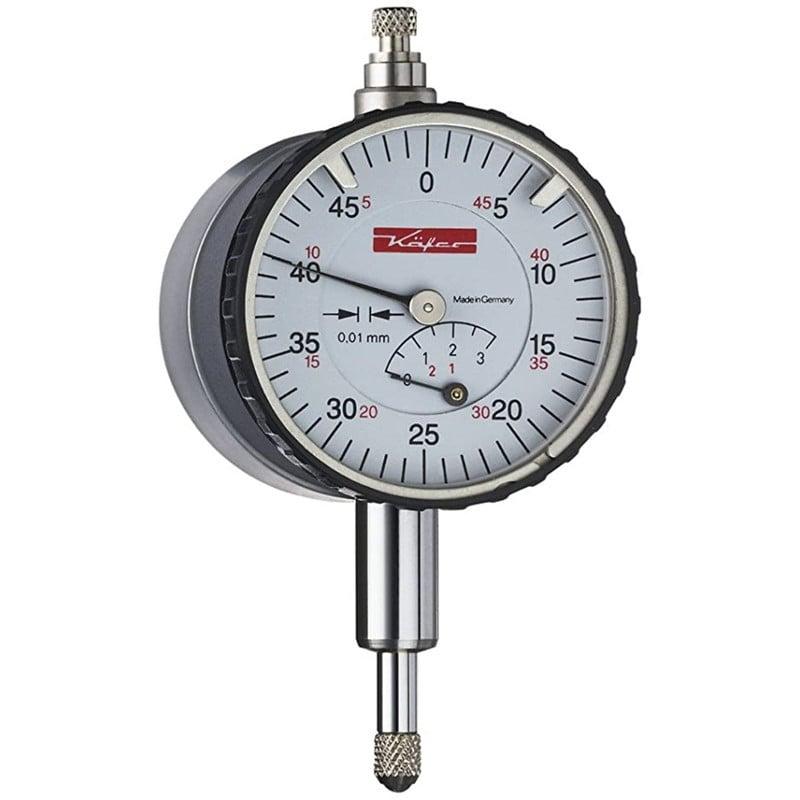 Käfer måleur 0,01 - 0-3 mm Ø40 mm  m/magnet