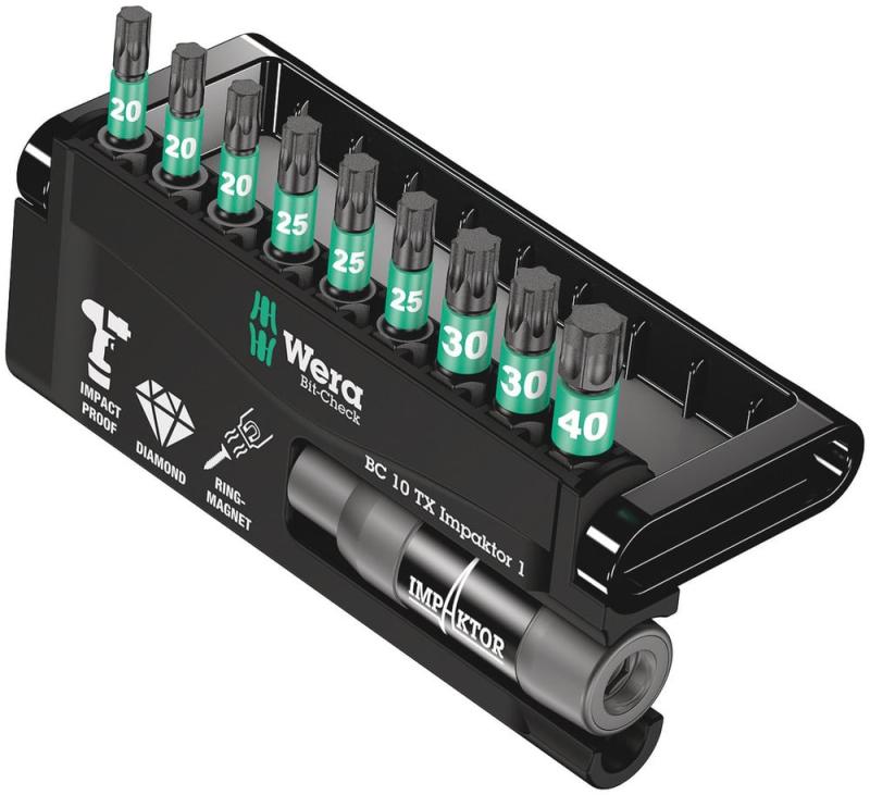 Bitskassette Wera Impaktor 8767-9/IMP DC