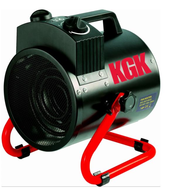2Kw - KGK Varmeblæser