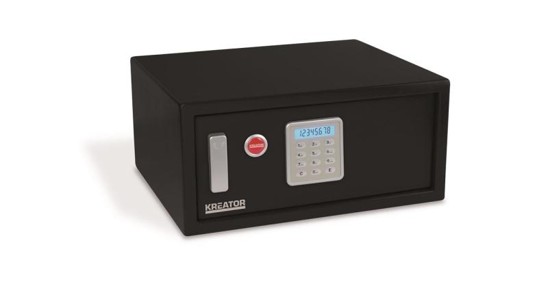 Pengeskab/værdiboks elektronisk LAPTOP