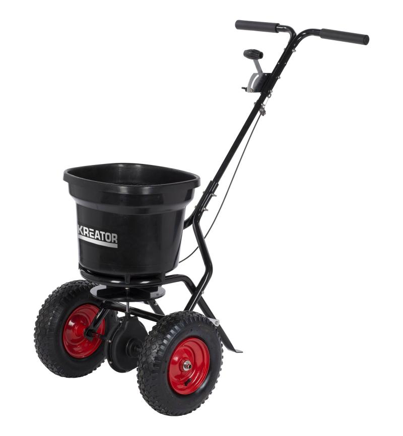 Salt og gødnings rotationsspreder 23 kg.