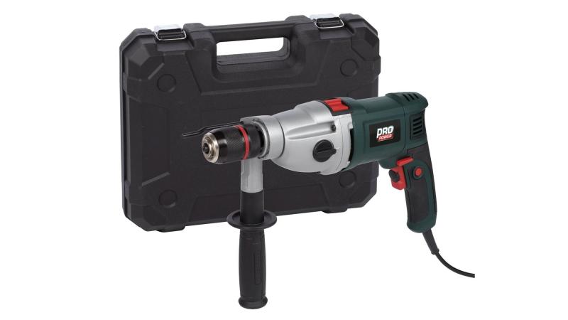 Slagboremaskine 1050 Watt i kuffert